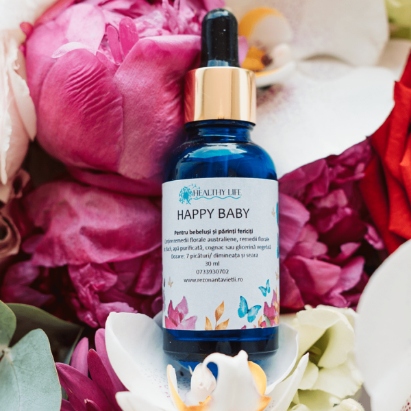 Happy Baby – remediu floral pentru bebeluși fericiți