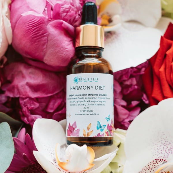 Harmony Diet - remediu floral care sprijină în atingerea greutății