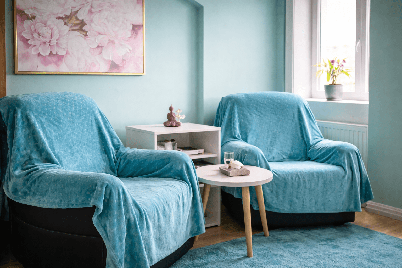 Cameră de terapie confortabilă și liniștitoare-2